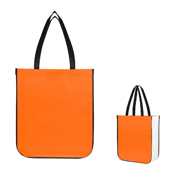 Jumbo Lola Laminated Non-Woven Tote Bag w/ 100% rPET Material