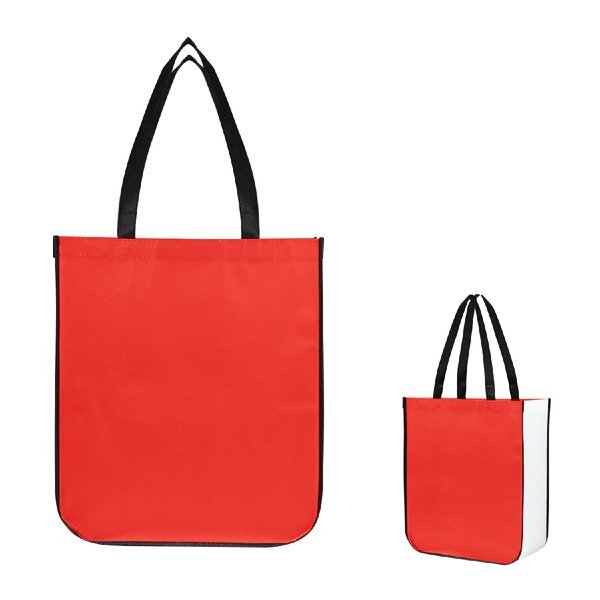 Jumbo Lola Laminated Non-Woven Tote Bag w/ 100% rPET Material