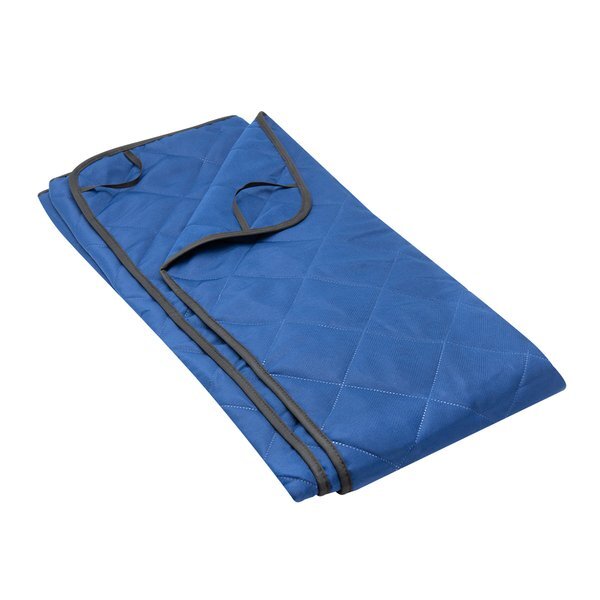 Packable Quilted Polyester Blanket w/ Carrying Case, 55" x 59"