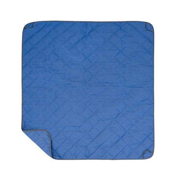 Packable Quilted Polyester Blanket w/ Carrying Case, 55" x 59"