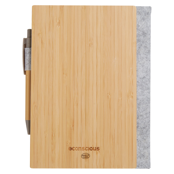 Econscious Grove Refillable Bamboo Notebook & Pen