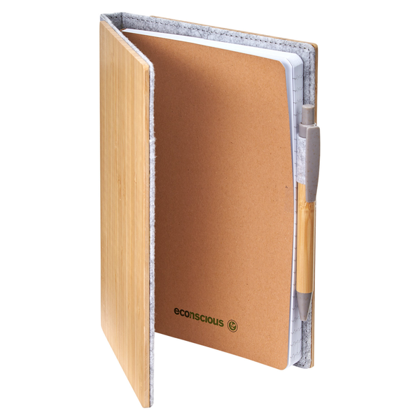 Econscious Grove Refillable Bamboo Notebook & Pen