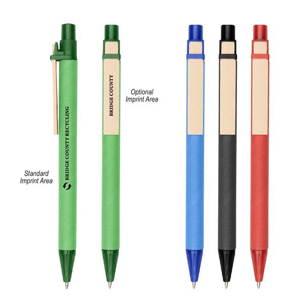 Eco-Inspired Color Barrel Pen