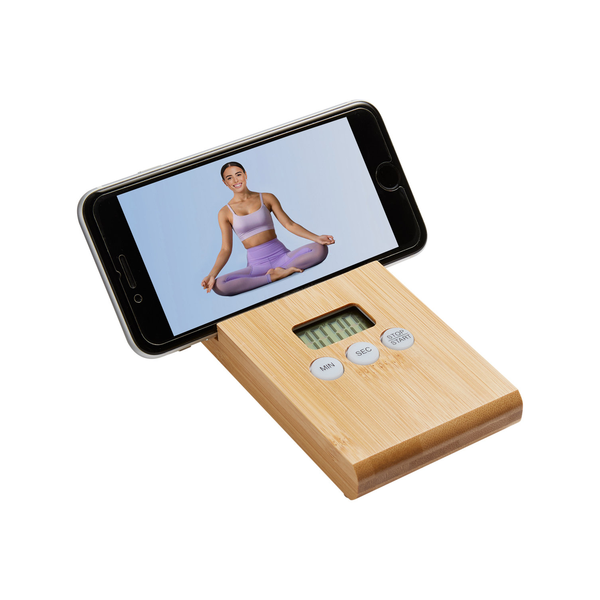 Home & Table Bamboo Timer & Stand