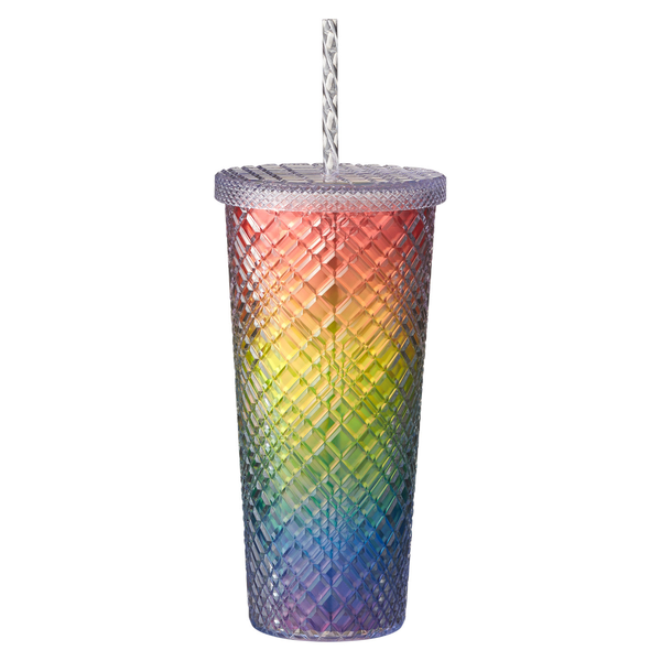 Sparkle Straw Tumbler, 22oz.