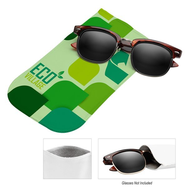 rPET Microfiber Sunglass Pouch