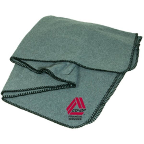 Fleece Blanket & Drawstring Bag Combo Health Promotions Now