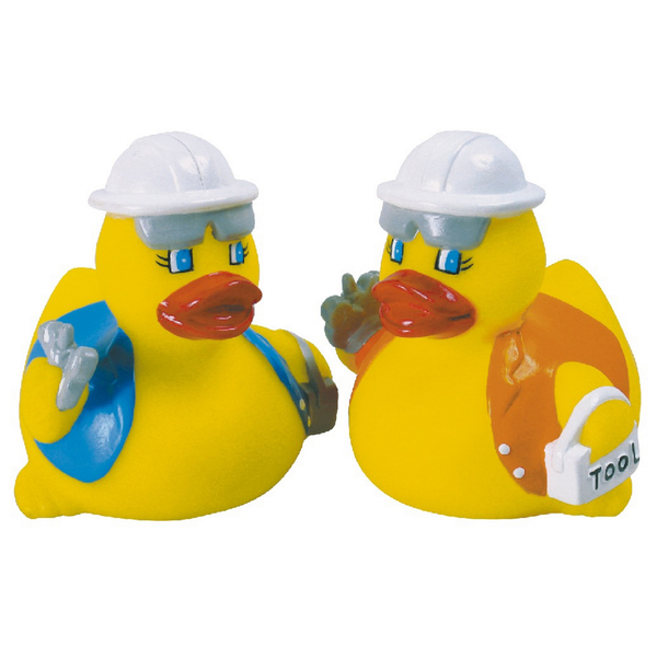Construction Worker Rubber Duck