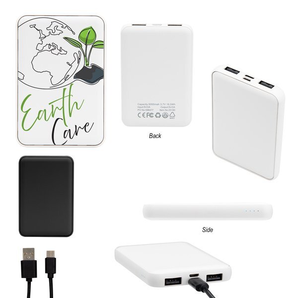 rPET Power Bank, 5000mAh