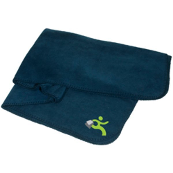Fleece Blanket & Drawstring Bag Combo Health Promotions Now