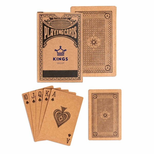 Kraft Recycled Playing Cards