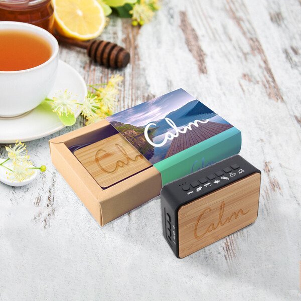 Sound Machine Bluetooth Speaker with Custom Sleeve