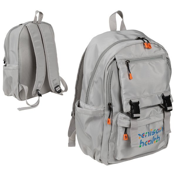 Midtown Urban Laminated Polyester Backpack