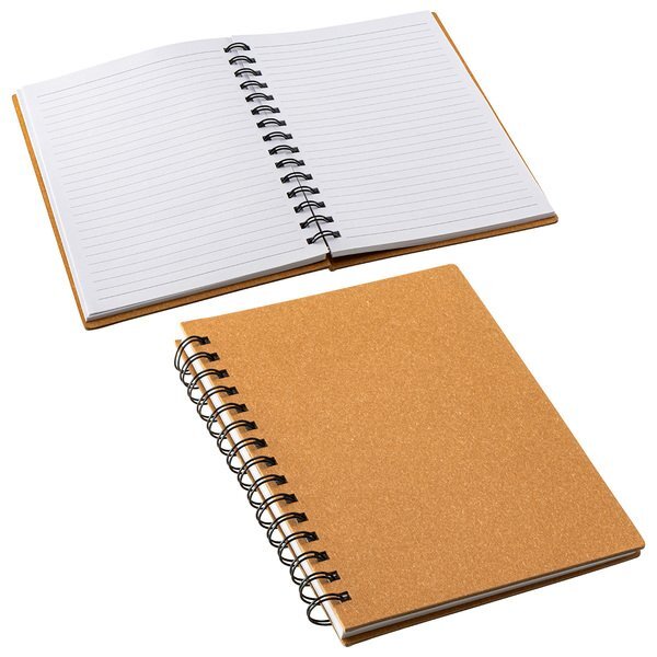 Wildwood Cardboard Spiral Notebook, 6" x 8-1/4"