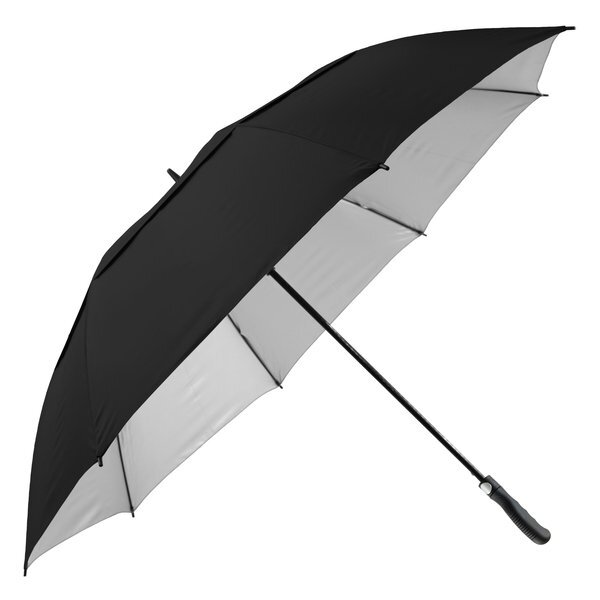 Vented Hybrid UV Golf Umbrella, 62" Arc