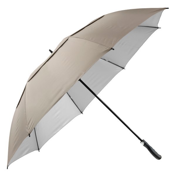 Vented Hybrid UV Golf Umbrella, 62" Arc