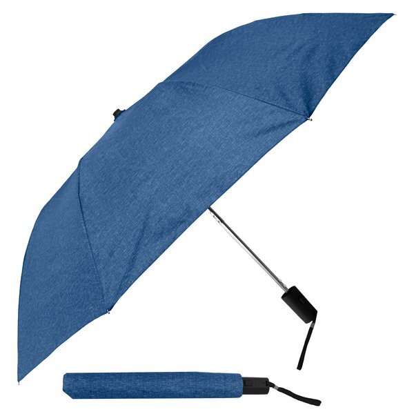 Heather Spectrum Folding Umbrella, 42" Arc