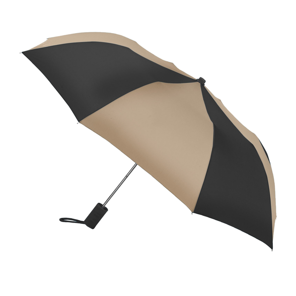 Revolution Folding Automatic Open Alternating Colors Umbrella, 42" Arc