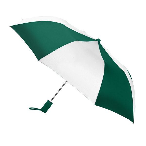 Revolution Folding Automatic Open Alternating Colors Umbrella, 42" Arc