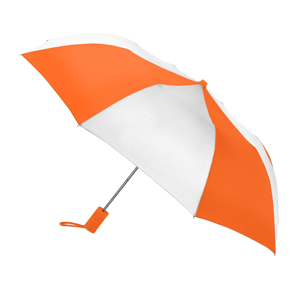 Revolution Folding Automatic Open Alternating Colors Umbrella, 42" Arc
