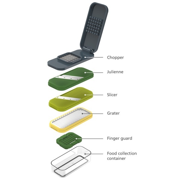 Joseph Joseph® Multi-Prep™ 4-Pc Grater & Slicer