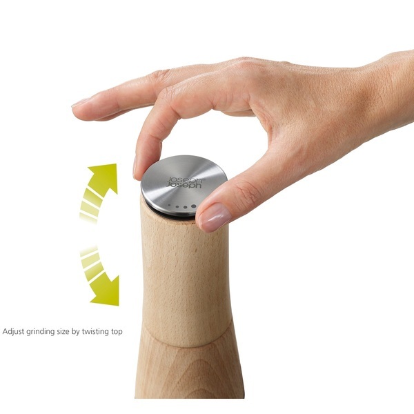 Joseph Joseph® Milltop™ Wood Pepper Mill