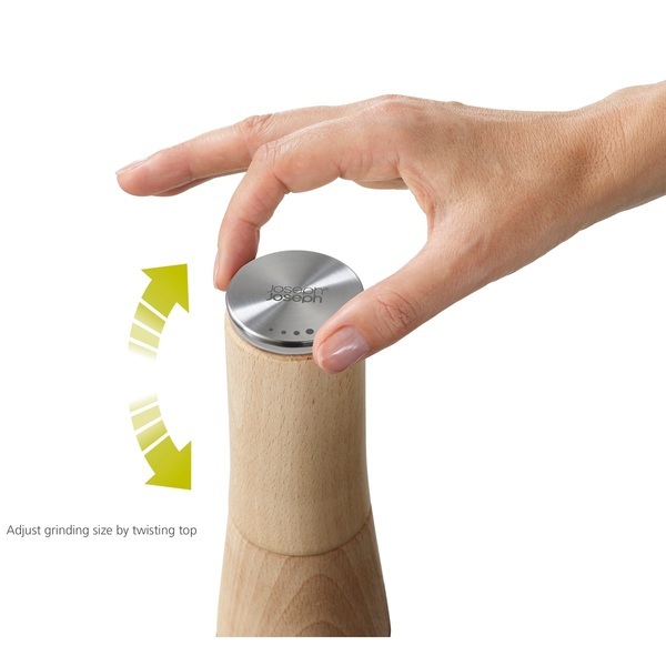 Joseph Joseph® Milltop™ Wood Salt Mill