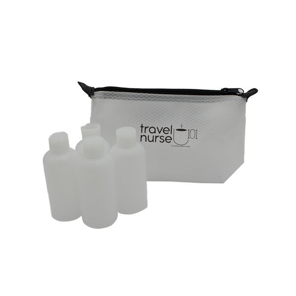 Travel Kit w/ MicroHalt Fillable Bottles