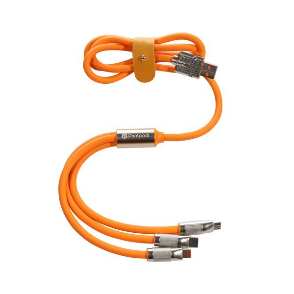 Heavy Duty 3-in-1 Charging Cable
