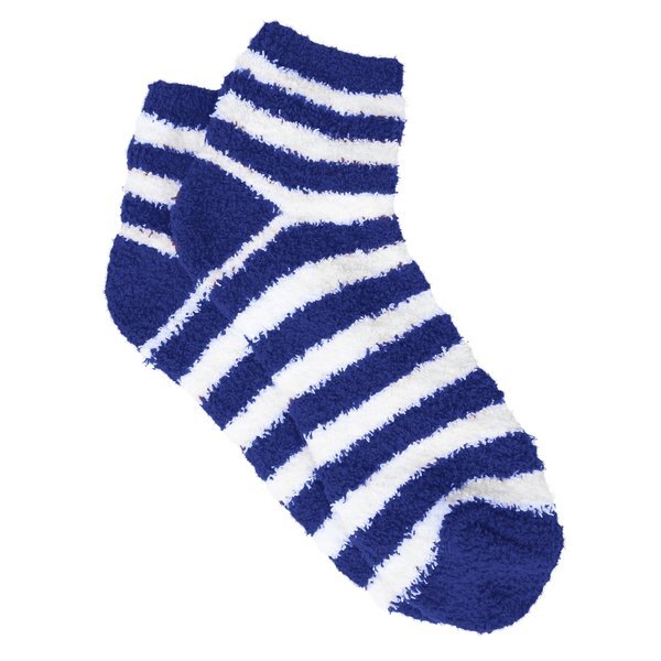 Fuzzy Stripe Unisex Socks