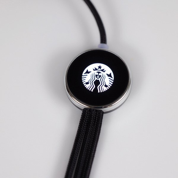 Illum 3-in-1 Light-Up Charging Cable with Dual Type C & Lightning Connector