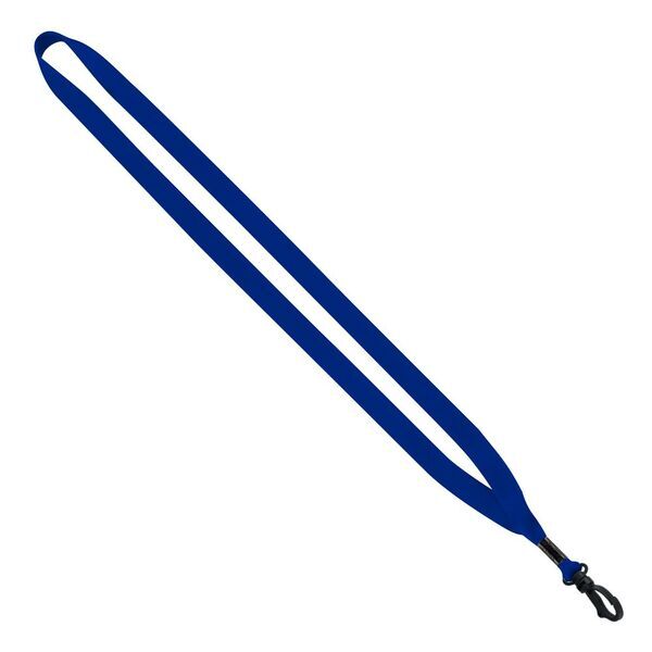 Polyester Lanyard with Plastic Swivel Snap Hook, 1/2"