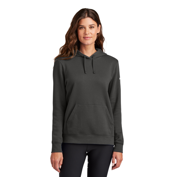 Nike® Club Fleece Sleeve Swoosh Ladies' Pullover Hoodie