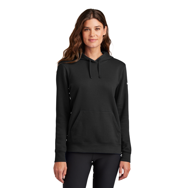 Nike® Club Fleece Sleeve Swoosh Ladies' Pullover Hoodie