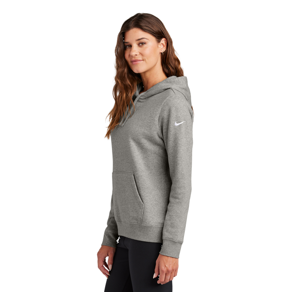 Nike® Club Fleece Sleeve Swoosh Ladies' Pullover Hoodie