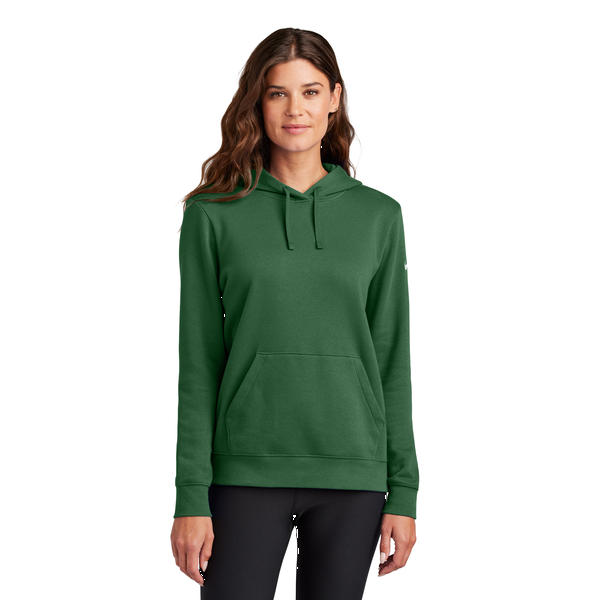 Nike® Club Fleece Sleeve Swoosh Ladies' Pullover Hoodie