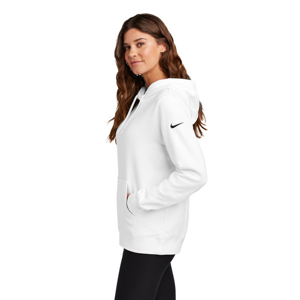 Nike® Club Fleece Sleeve Swoosh Ladies' Pullover Hoodie
