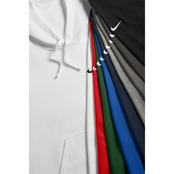 Nike® Club Fleece Sleeve Swoosh Ladies' Pullover Hoodie