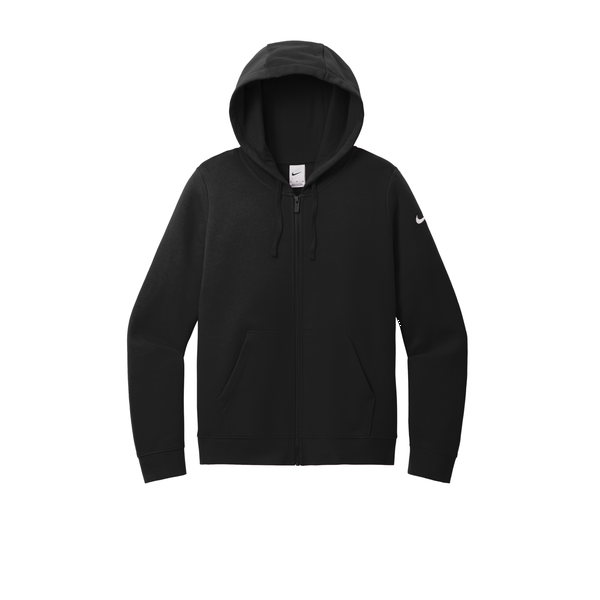 Nike® Club Fleece Sleeve Swoosh Full-Zip Ladies' Hoodie