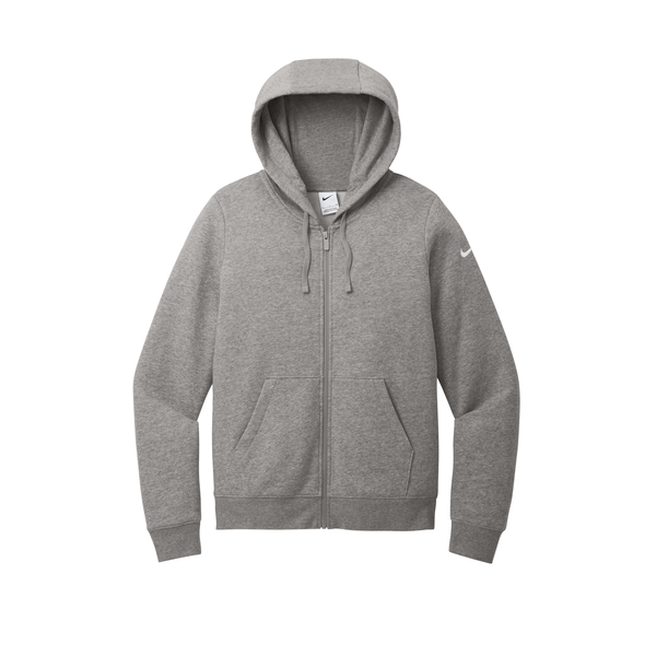 Nike® Club Fleece Sleeve Swoosh Full-Zip Ladies' Hoodie
