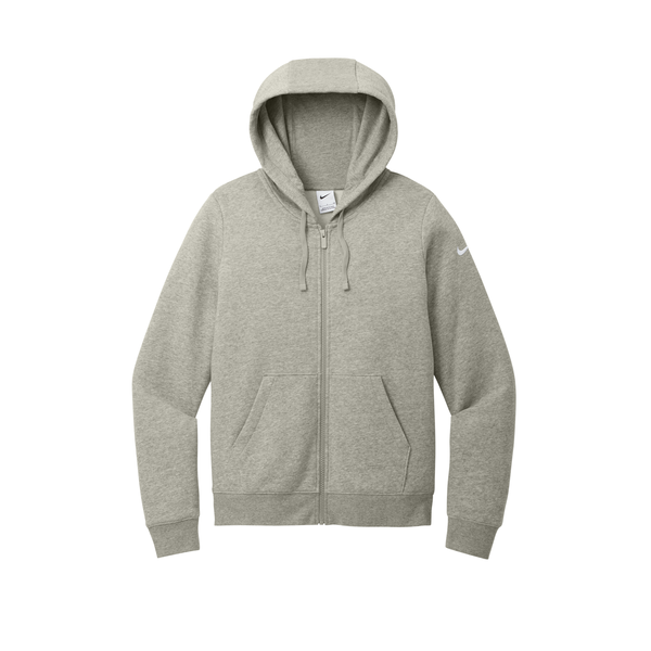 Nike® Club Fleece Sleeve Swoosh Full-Zip Ladies' Hoodie