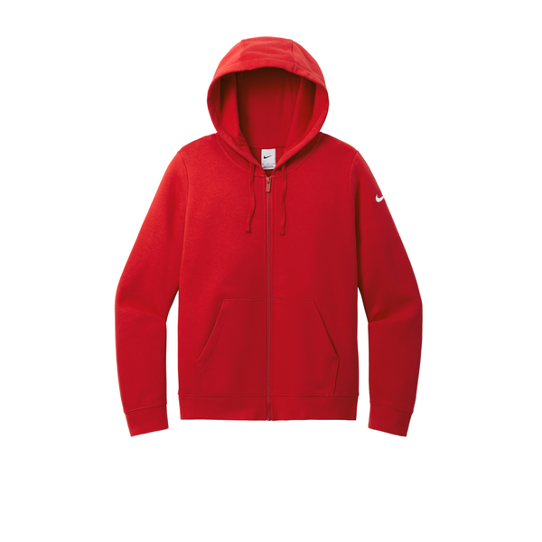 Nike® Club Fleece Sleeve Swoosh Full-Zip Ladies' Hoodie