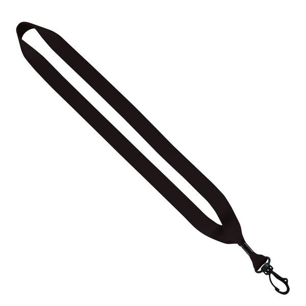 Polyester Lanyard with Swivel Snap Hook, 3/4"