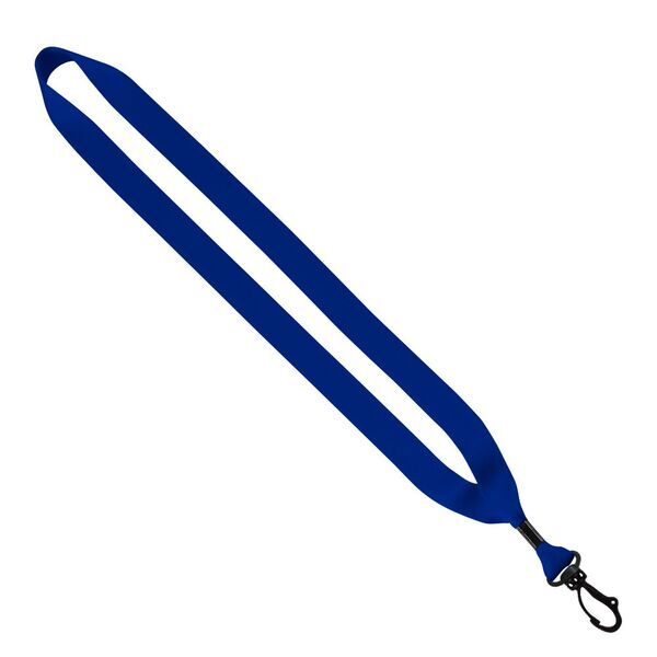 Polyester Lanyard with Swivel Snap Hook, 3/4"