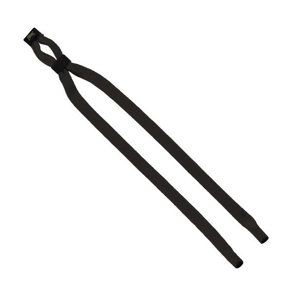 Double-Thick Cotton Trade Show Lanyard with Plastic Option Y Converter, 1/2"