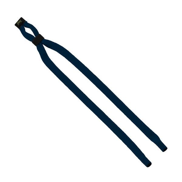 Double-Thick Cotton Trade Show Lanyard with Plastic Option Y Converter, 1/2"