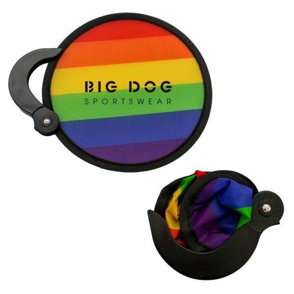 Rainbow Collapsible Fan