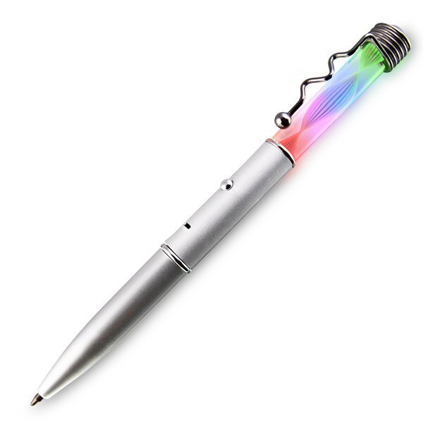 Rainbow Spiral Light Up Pen