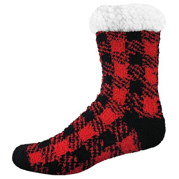 Sherpa Lined Fuzzy Feet Socks