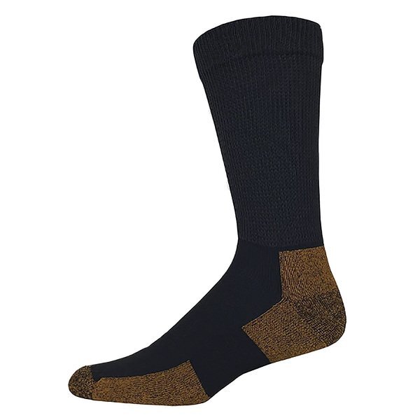Copper Non-Binding Crew Socks